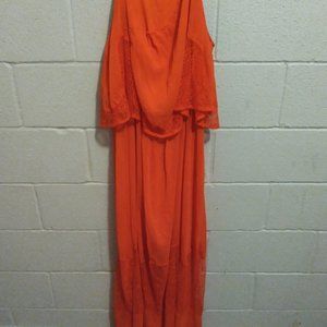 Orange Maxi Dress